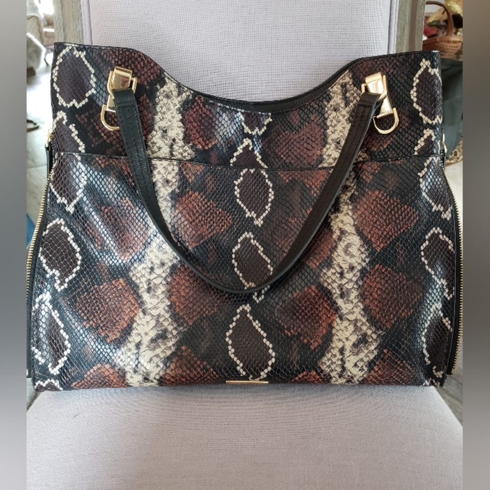 Vince Camuto Purse, Faux Snake, not used